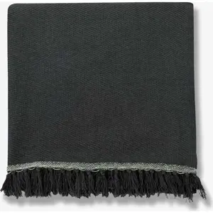 Produkt Černý přehoz z Bio bavlny 250x250 cm Bohemia – Mette Ditmer Denmark