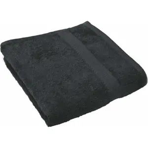 Produkt Černý ručník Tiseco Home Studio, 50 x 100 cm
