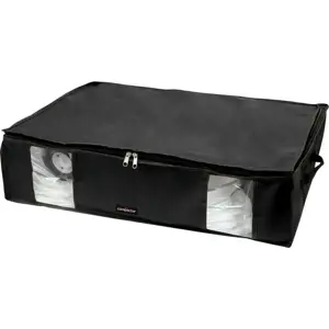 Produkt Černý úložný box na oblečení pod postel Compactor XXL Black Edition 3D, 145 l