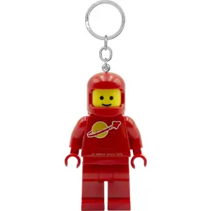 Červená klíčenka se svítilnou Spaceman – LEGO®