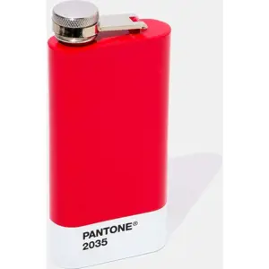 Produkt Červená nerezová placatka 150 ml Red 2035 – Pantone