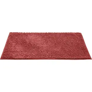 Produkt Červená textilní koupelnová předložka 50x80 cm Chenille – Allstar