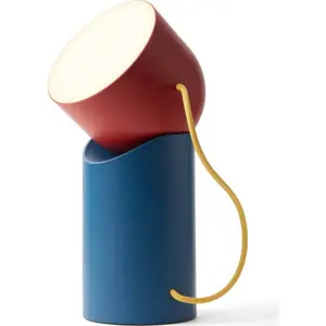 Produkt Červeno-modrá LED stolní lampa (výška 14 cm) Orbe – Lexon