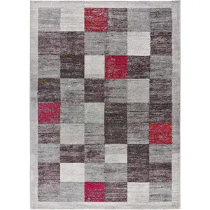 Produkt Červeno-šedý koberec 200x290 cm Sheki – Universal
