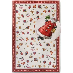 Červený koberec s vánočním motivem 160x230 cm Red Christmas – Villeroy&Boch