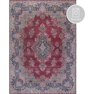 Produkt Červený pratelný koberec 120x170 cm FOLD Colby – Flair Rugs