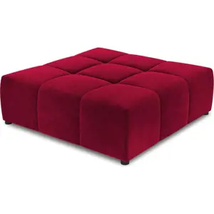 Produkt Červený sametový modul pohovky Rome Velvet - Cosmopolitan Design