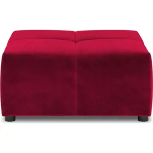 Produkt Červený sametový modul pohovky Rome Velvet - Cosmopolitan Design