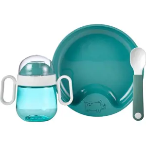 Dětská jídelní sada 3 ks Deep turquoise – Mepal
