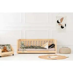 Produkt Dětská postel z borovicového dřeva v přírodní barvě 80x160 cm CPP – Adeko