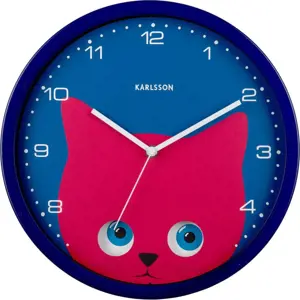 Dětské hodiny ø 31 cm Peekaboo Cat – Karlsson