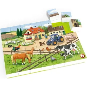 Produkt Dětské puzzle Hubelino Život na farmě