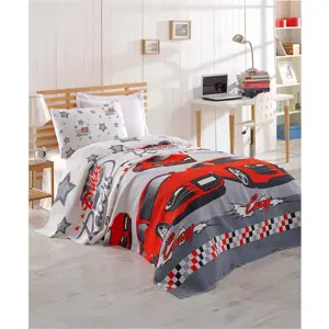 Produkt Dětský bavlněný přehoz přes postel Eponj Home Cars, 160 x 235 cm