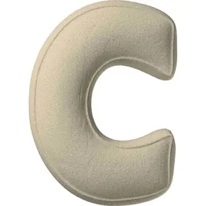 Produkt Dětský polštářek Letter C – Yellow Tipi