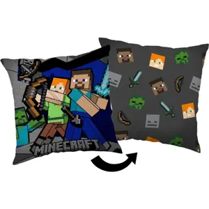 Dětský polštářek Minecraft Survival Mode – Jerry Fabrics