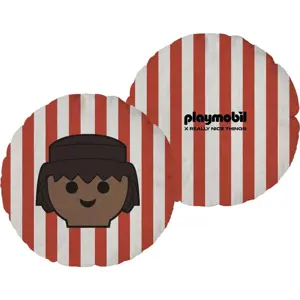 Produkt Dětský polštářek s příměsí lnu Stripes – Playmobil