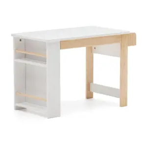 Produkt Dětský psací stůl s bílou deskou 40x77 cm Serwa – Kave Home