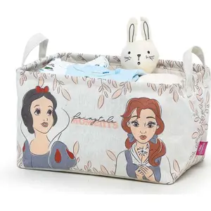 Produkt Dětský textilní úložný koš Domopak Disney Princess, 32 x 23 x 19 cm