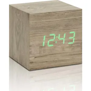 Produkt Digitální budík Wooden Cube Click – Gingko