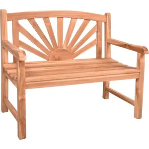 Produkt Dřevěná zahradní lavice v přírodní barvě Marisa – Garden Pleasure
