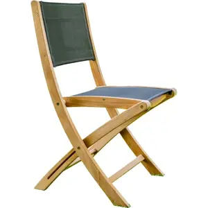 Produkt Dřevěné zahradní židle v přírodní barvě v sadě 2 ks Navy – Ezeis