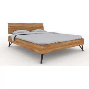 Produkt Dvoulůžková postel z dubového dřeva 160x200 cm Golo 2 - The Beds