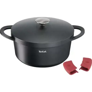 Produkt Hliníkový hrnec s pokličkou s nepřilnavým povrchem na indukci 4.5 l Trattoria – Tefal