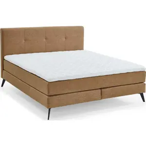 Produkt Hnědá boxspring postel 160x200 cm ANCONA – Meise Möbel