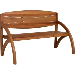 Produkt Hnědá dřevěná zahradní lavice Hadia – Garden Pleasure