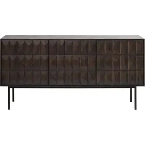 Hnědá komoda Unique Furniture Latina, délka 160 cm