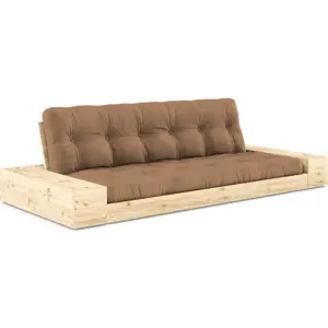 Produkt Hnědá rozkládací pohovka 244 cm Base – Karup Design