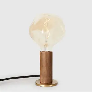 Produkt Hnědá stmívatelná stolní lampa (výška 26 cm) Knuckle – tala