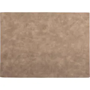 Produkt Hnědé prostírání z imitace kůže ZicZac Troja Rectangle, 33 x 45 cm