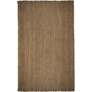 Hnědý jutový koberec Flair Rugs Jute, 120 x 170 cm