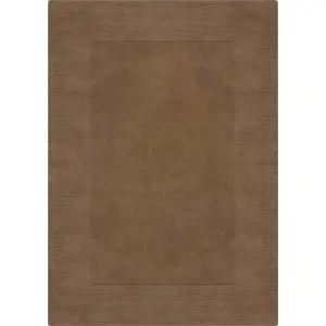 Hnědý vlněný koberec 120x170 cm – Flair Rugs