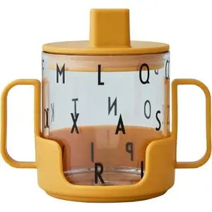 Produkt Hořčicově žlutý dětský hrnek Design Letters Grow With Your Cup