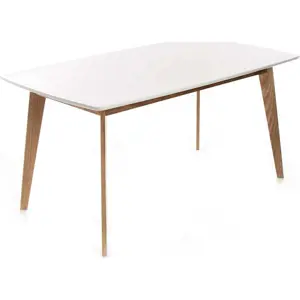 Produkt Jídelní stůl s bílou deskou 90x160 cm Kyra – Tomasucci