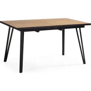 Produkt Jídelní stůl s deskou v dubovém dekoru 90x140 cm Cleo – Marckeric