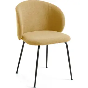 Produkt Jídelní židle v hořčicové barvě Minna – Kave Home
