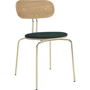 Produkt Jídelní židle v tmavě zeleno-zlaté barvě Curious – UMAGE