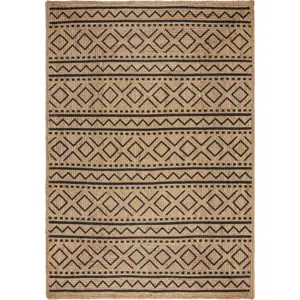Jutový koberec v přírodní barvě 80x150 cm Luis – Flair Rugs