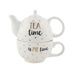 Produkt Kameninová konvička s hrnkem Sass & Belle Tea Time