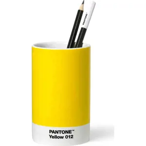 Keramický organizér na psací potřeby Yellow 012 – Pantone