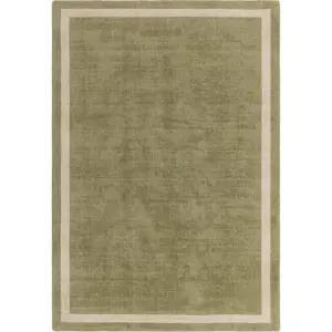 Khaki ručně tkaný vlněný koberec 120x170 cm Albi – Asiatic Carpets