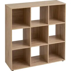 Produkt Knihovna v dekoru dubu v přírodní barvě 90x91,5 cm Cube – Casa Selección