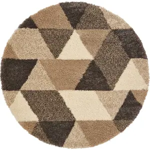 Produkt Koberec Think Rugs Royal Nomadic Triangle, ø 160 cm