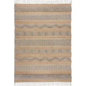 Koberec ve světle šedé a přírodní barvě 160x230 cm Medina – Flair Rugs