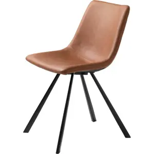 Produkt Koňakově hnědá jídelní židle Yukon – Unique Furniture