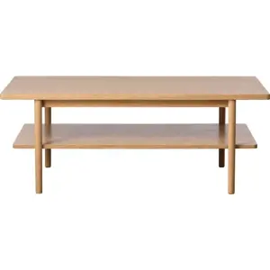 Konferenční stolek s deskou v dubovém dekoru v přírodní barvě 45x60 cm Ponza – Unique Furniture