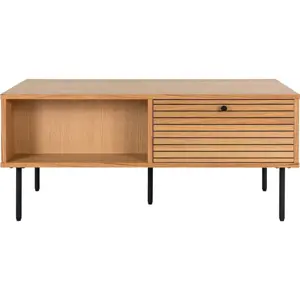 Produkt Konferenční stolek s deskou v dubovém dekoru v přírodní barvě 50x100 cm Kyoto – House Nordic